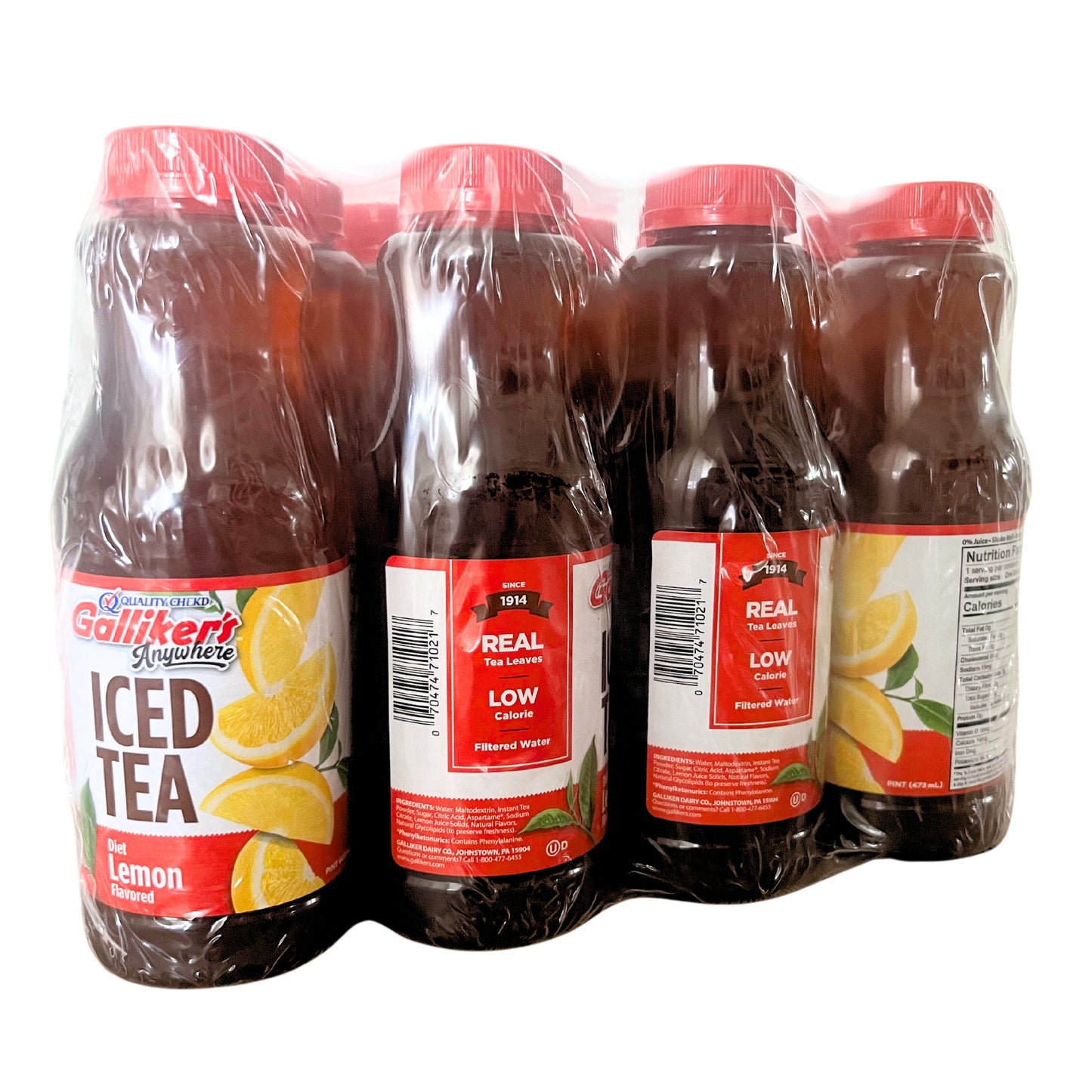 Galliker's Anywhere Diet Lemon Iced Tea